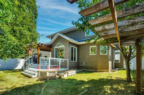 132 Evergreen Close Sw, Calgary, AB - Outdoor With Deck Patio Veranda