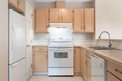 77 Tararidge Circle Ne, Calgary, AB - Indoor Photo Showing Kitchen With Double Sink