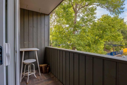 303-730 2 Avenue Nw, Calgary, AB - Outdoor With Balcony With Exterior
