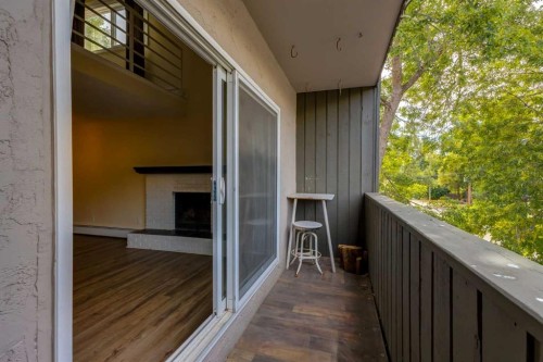 303-730 2 Avenue Nw, Calgary, AB - Outdoor With Balcony With Exterior