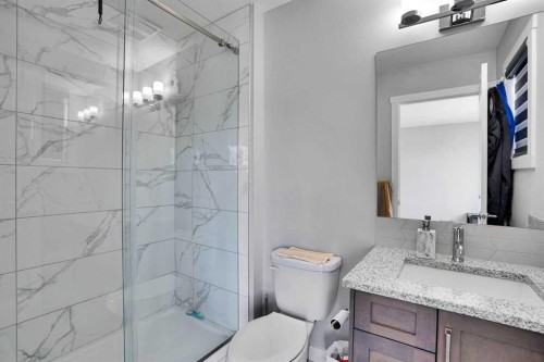 50 Saddlestone Place Ne, Calgary, AB - Indoor Photo Showing Bathroom