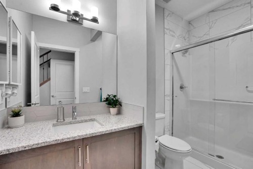 50 Saddlestone Place Ne, Calgary, AB - Indoor Photo Showing Bathroom