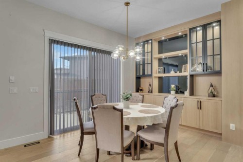 2012 Waterbury Road, Chestermere, AB - Indoor Photo Showing Dining Room