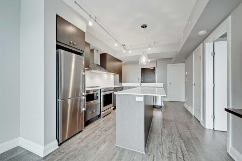 2205-930 6 Avenue Sw, Calgary, AB - Indoor Photo Showing Kitchen