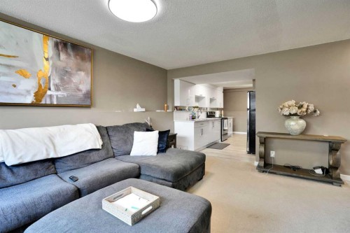 115 Abingdon Crescent Ne, Calgary, AB - Indoor Photo Showing Living Room