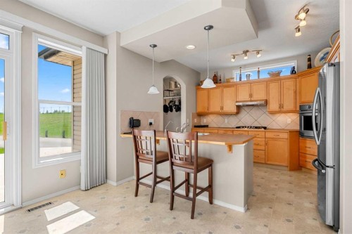 31 Elgin Green Se, Calgary, AB - Indoor Photo Showing Kitchen With Stainless Steel Kitchen