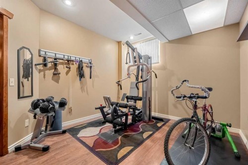 31 Elgin Green Se, Calgary, AB - Indoor Photo Showing Gym Room