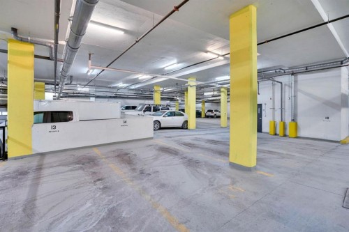 203-510 Edmonton Trail Ne, Calgary, AB - Indoor Photo Showing Garage