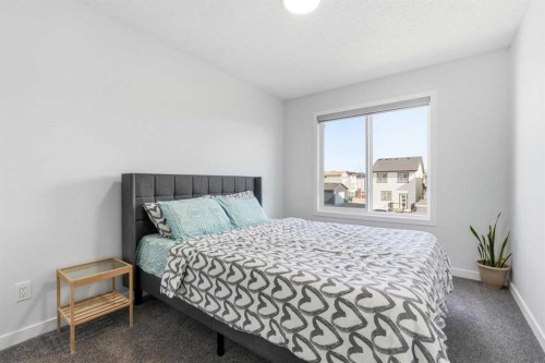44 Amblefield Avenue Nw, Calgary, AB - Indoor Photo Showing Bedroom