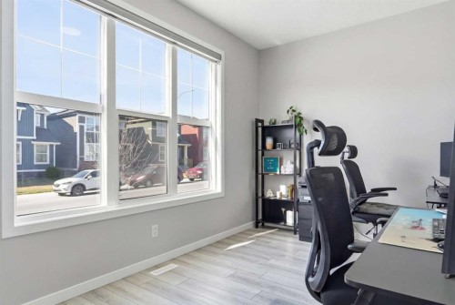 44 Amblefield Avenue Nw, Calgary, AB - Indoor Photo Showing Office