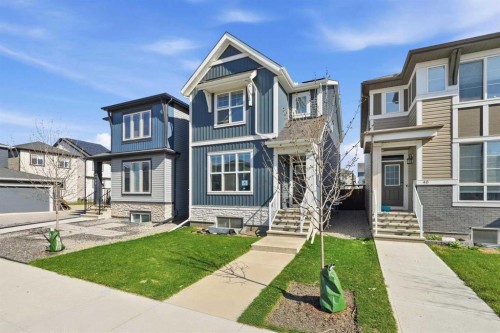 44 Amblefield Avenue Nw, Calgary, AB - Outdoor With Facade