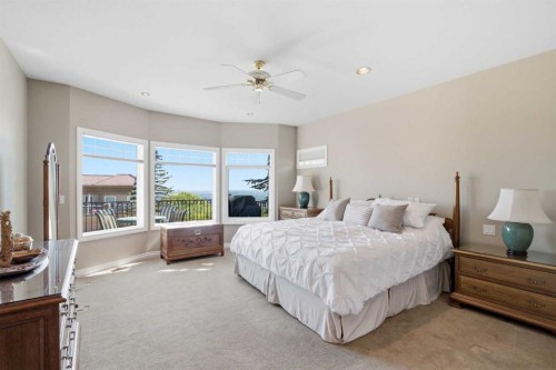 60 Prominence Point Sw, Calgary, AB - Indoor Photo Showing Bedroom