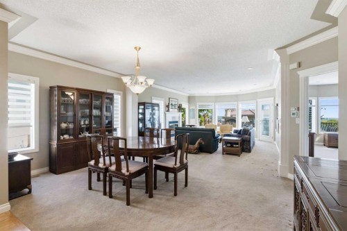 60 Prominence Point Sw, Calgary, AB - Indoor Photo Showing Dining Room