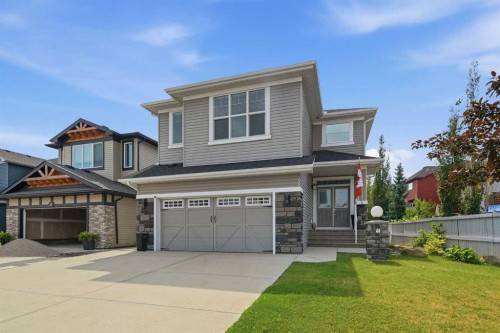 44 Cimarron Springs Circle, Okotoks, AB - Outdoor With Facade