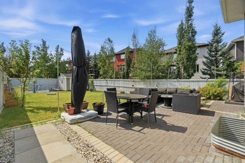 44 Cimarron Springs Circle, Okotoks, AB - Outdoor With Deck Patio Veranda