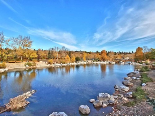2304-930 6 Avenue Sw, Calgary, AB - Outdoor With Body Of Water With View