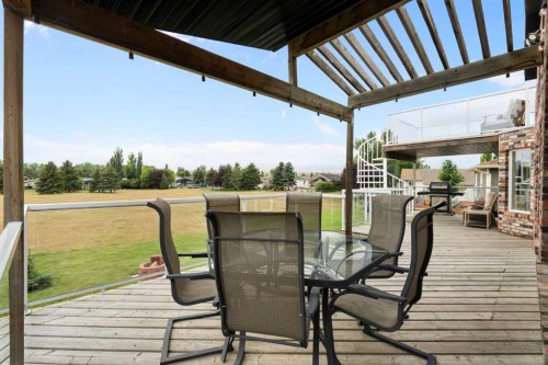 436 Sunset Drive, Rural Vulcan County, AB - Outdoor With Deck Patio Veranda With Exterior