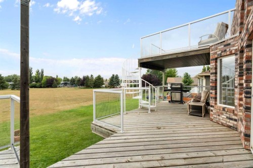 436 Sunset Drive, Rural Vulcan County, AB - Outdoor With Deck Patio Veranda With Exterior
