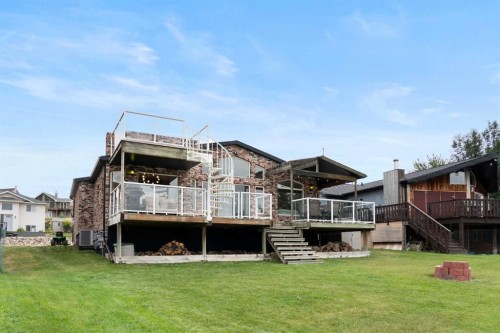 436 Sunset Drive, Rural Vulcan County, AB - Outdoor With Deck Patio Veranda