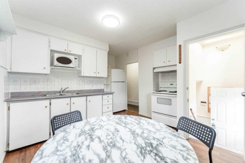 1502 40 Street Se, Calgary, AB - Indoor Photo Showing Kitchen With Double Sink