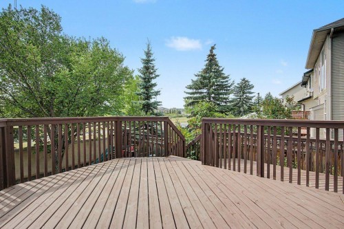 218 Cougarstone Circle Sw, Calgary, AB - Outdoor With Deck Patio Veranda With Exterior