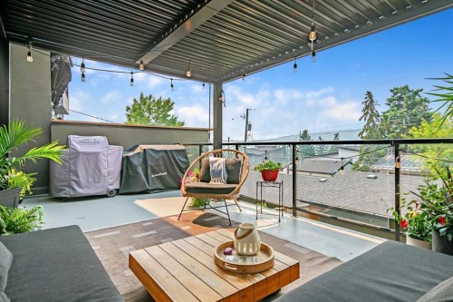 5013 23 Avenue Nw, Calgary, AB - Outdoor With Balcony With Exterior