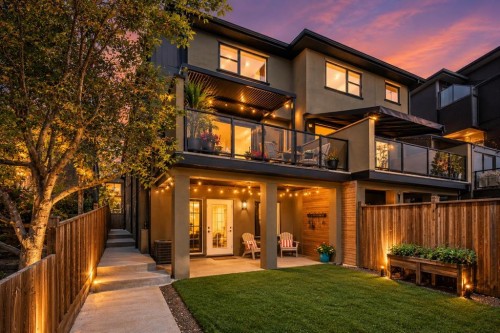 5013 23 Avenue Nw, Calgary, AB - Outdoor With Balcony