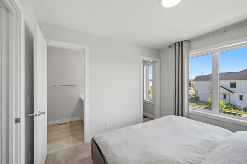 138 Homestead Boulevard Ne, Calgary, AB - Indoor Photo Showing Bedroom