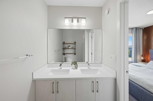 138 Homestead Boulevard Ne, Calgary, AB - Indoor Photo Showing Bathroom
