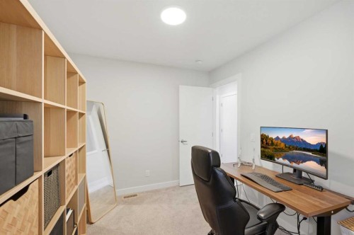 138 Homestead Boulevard Ne, Calgary, AB - Indoor Photo Showing Office