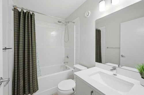 138 Homestead Boulevard Ne, Calgary, AB - Indoor Photo Showing Bathroom