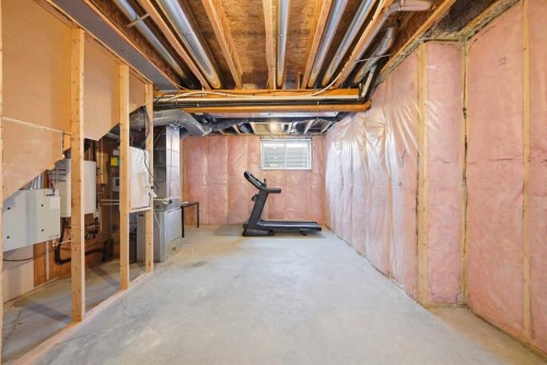 138 Homestead Boulevard Ne, Calgary, AB - Indoor Photo Showing Basement