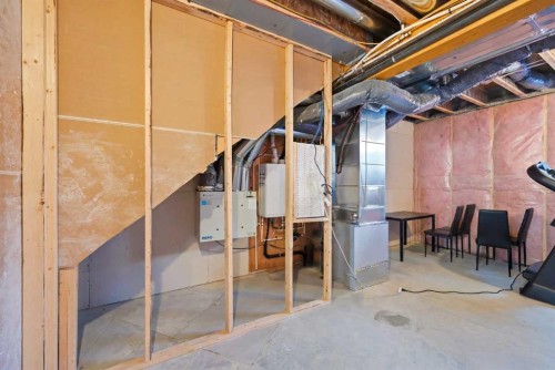 138 Homestead Boulevard Ne, Calgary, AB - Indoor Photo Showing Basement