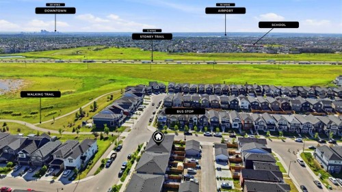 138 Homestead Boulevard Ne, Calgary, AB - Outdoor With View