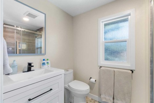 44 Sunmount Crescent Se, Calgary, AB - Indoor Photo Showing Bathroom