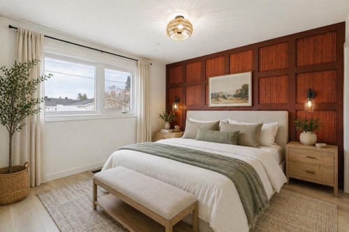 1212 Lake Sylvan Drive Se, Calgary, AB - Indoor Photo Showing Bedroom