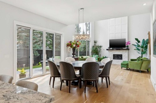 23 Elveden Park Sw, Calgary, AB - Indoor Photo Showing Dining Room
