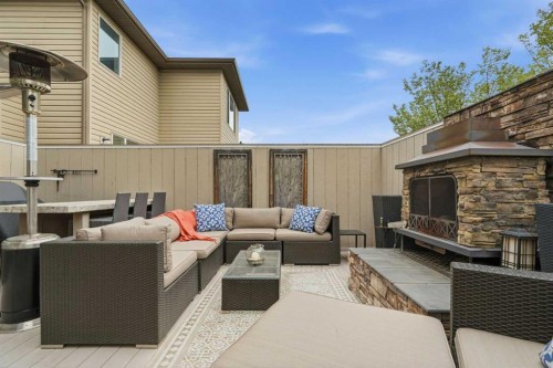 160 Brightoncrest Manor Se, Calgary, AB - Outdoor With Deck Patio Veranda With Exterior