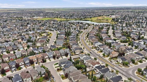 160 Brightoncrest Manor Se, Calgary, AB - Outdoor With View