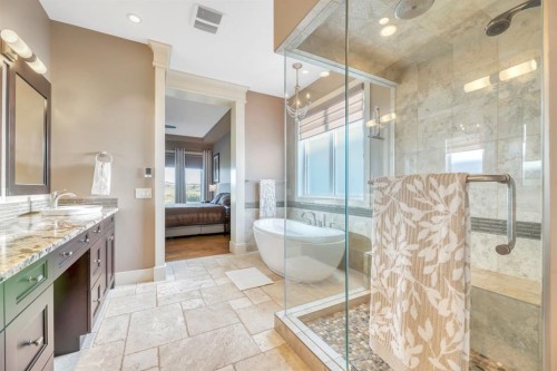 16 Heaver Gate, Rural Foothills County, AB - Indoor Photo Showing Bathroom