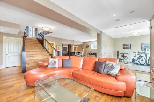 16 Heaver Gate, Rural Foothills County, AB - Indoor Photo Showing Living Room