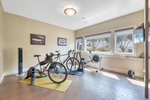 16 Heaver Gate, Rural Foothills County, AB - Indoor Photo Showing Gym Room