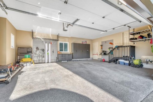 16 Heaver Gate, Rural Foothills County, AB - Indoor Photo Showing Garage