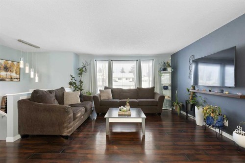 172 Rundlefield Crescent Ne, Calgary, AB - Indoor Photo Showing Living Room