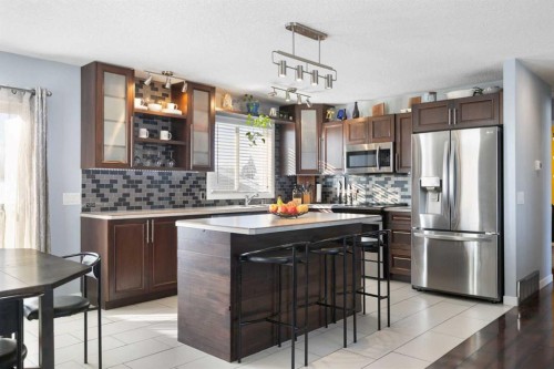 172 Rundlefield Crescent Ne, Calgary, AB - Indoor Photo Showing Kitchen With Stainless Steel Kitchen