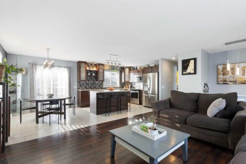 172 Rundlefield Crescent Ne, Calgary, AB - Indoor Photo Showing Living Room