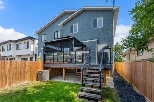 3409 2 Street Nw, Calgary, AB - Outdoor With Deck Patio Veranda