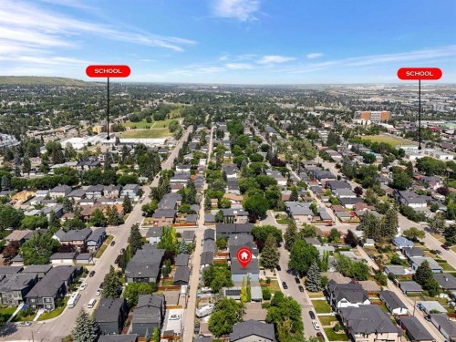 3409 2 Street Nw, Calgary, AB - Outdoor With View