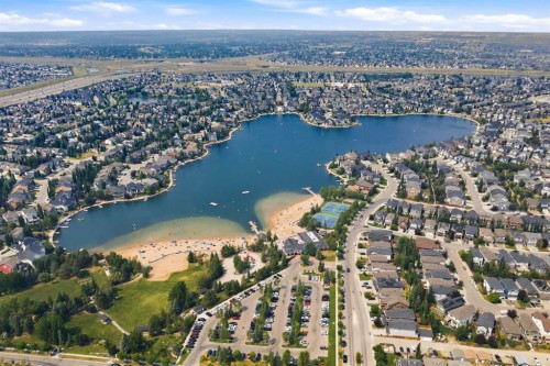 1404 Auburn Bay Square, Calgary, AB - Outdoor With Body Of Water With View