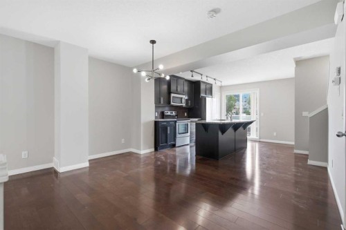 1404 Auburn Bay Square, Calgary, AB - Indoor Photo Showing Kitchen